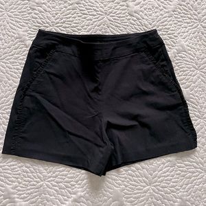 Bar III Black Shorts Ruffle Detail Size 4